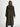 Cappotto in Loden con Cappuccio Verde Oliva