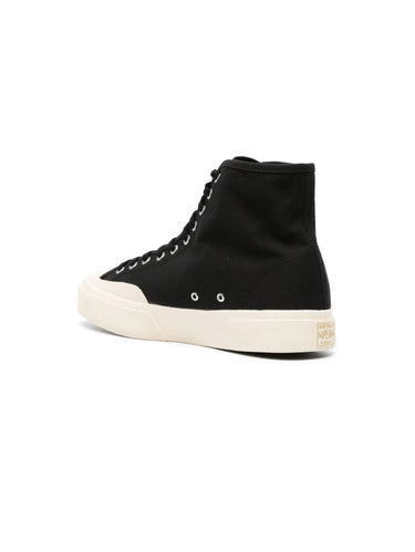 High Sneakers Artifact in Twill Black