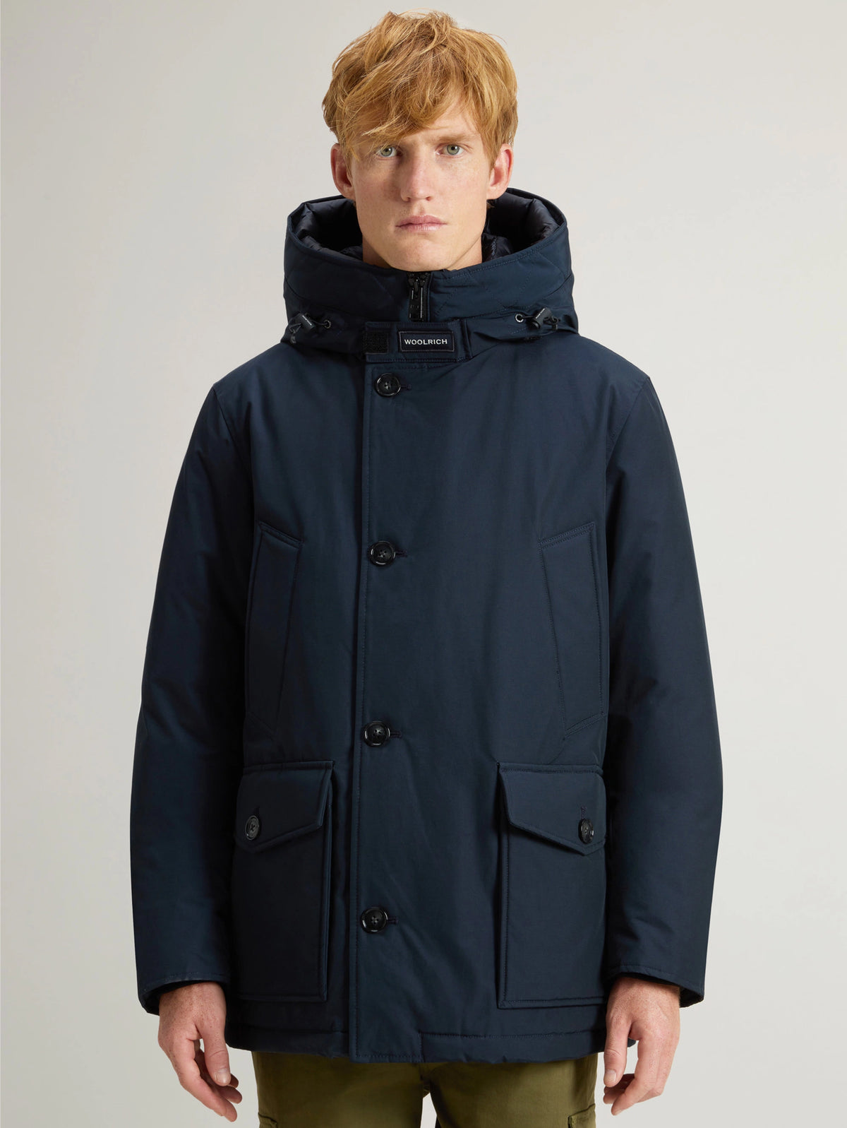 WOOLRICH - Arctic Anorak Parka in Ramar Blau – TRYME Shop