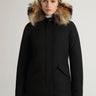 WOOLRICH-Parka Arctic con Cappuccio in Raccoon Nero-TRYME Shop