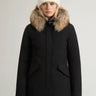 WOOLRICH-Parka con Luxury con Pelliccia Nero-TRYME Shop