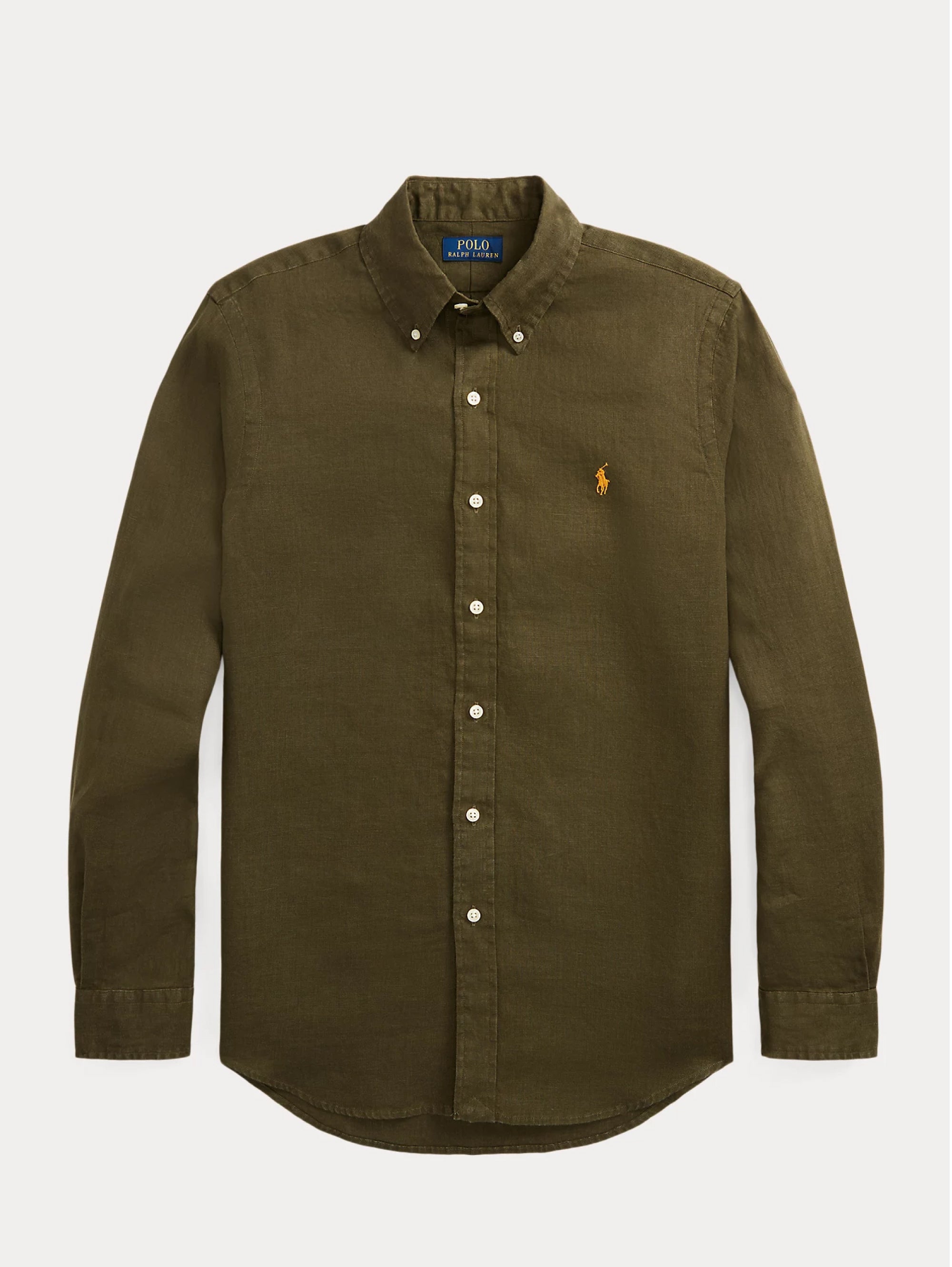 Armadillo Ralph RALPH LAUREN - Slim Fit Armadillo Linen Shirt – TRYME Shop