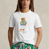 RALPH LAUREN-T-shirt con Stampa Polo Bear Bianco-TRYME Shop