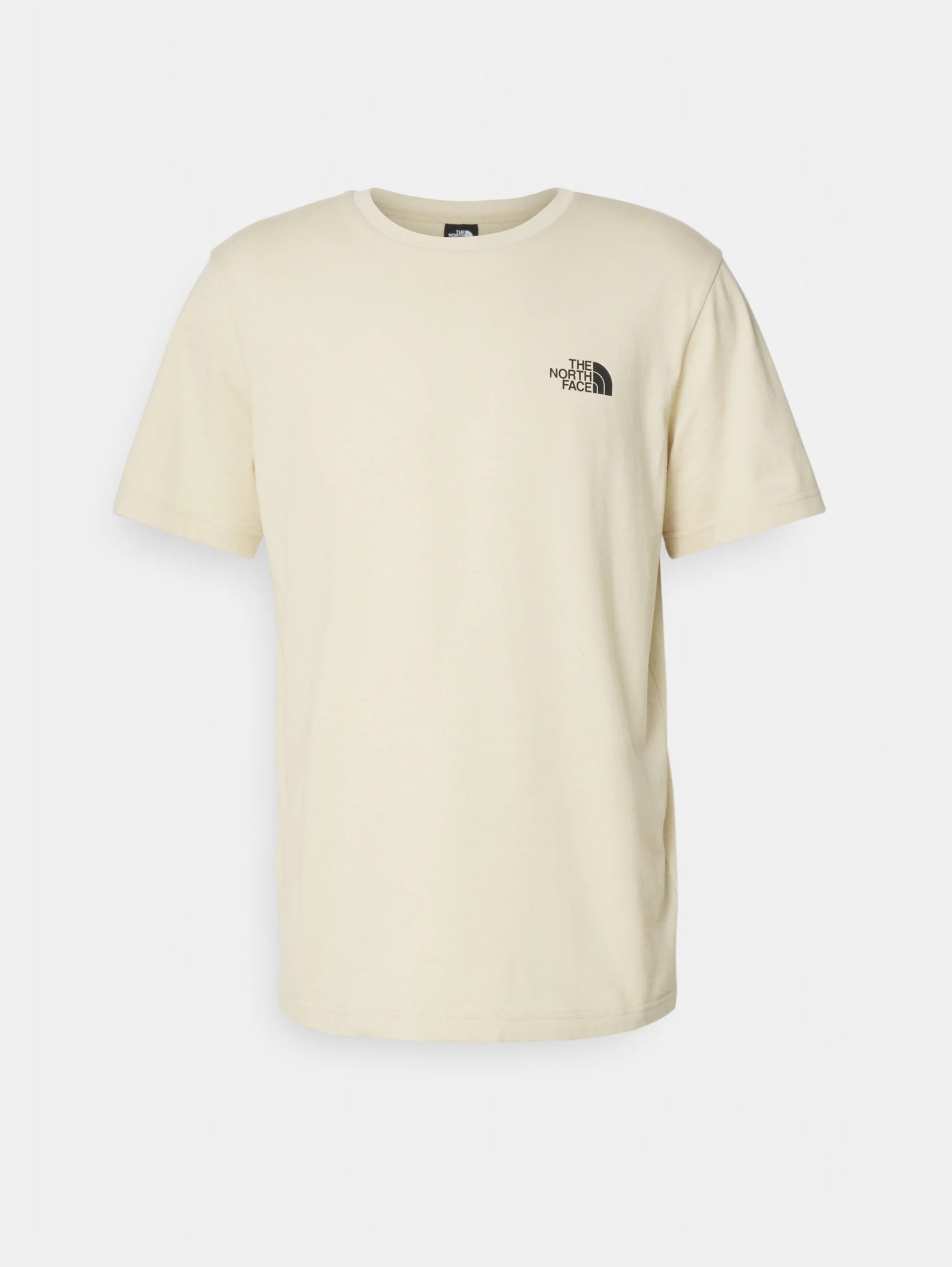 THE NORTH FACE-T-shirt Regular Fit con Logo Beige-TRYME Shop