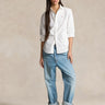 RALPH LAUREN-Camicia Slim Fit in Oxford Bianco-TRYME Shop