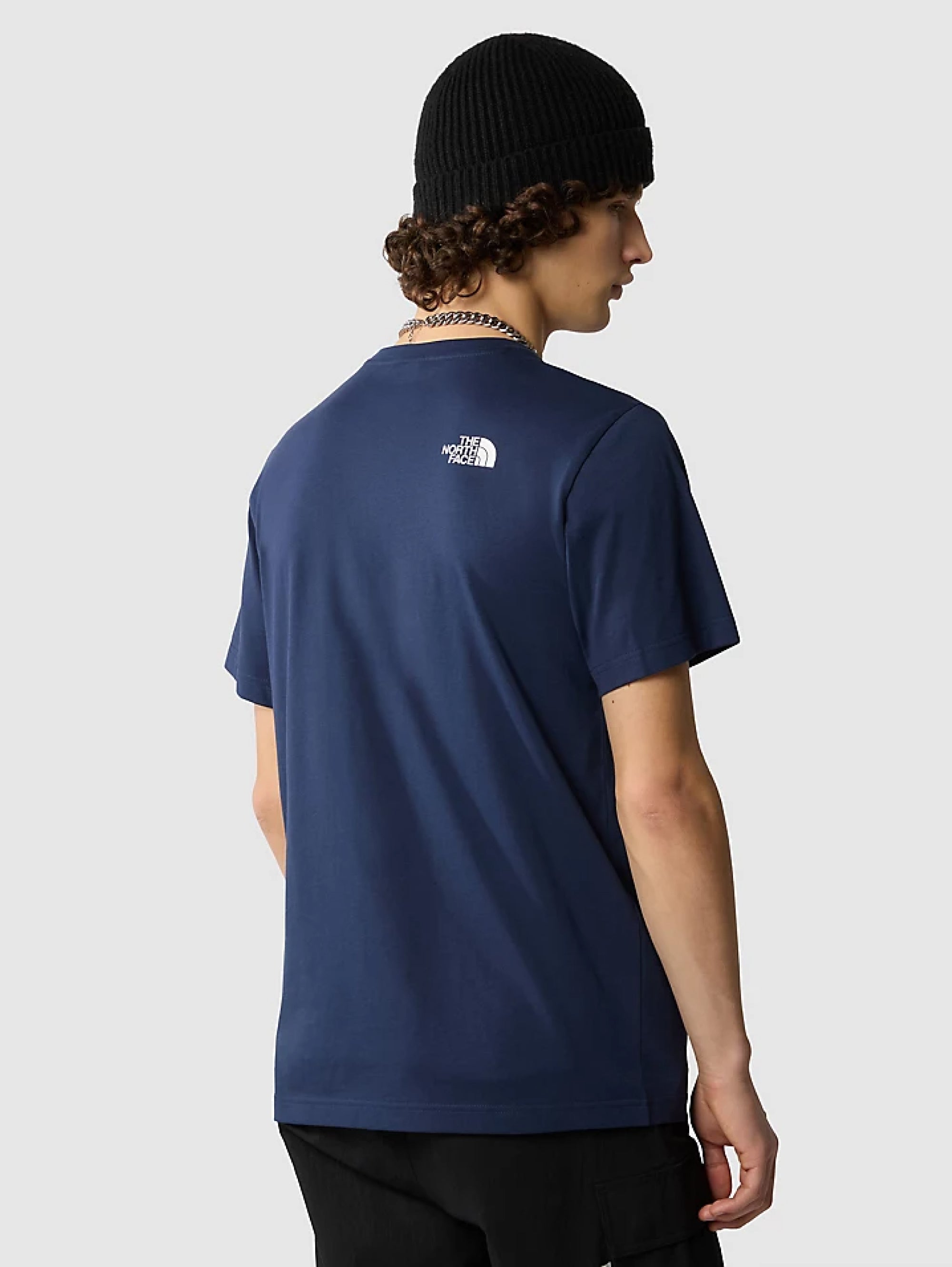 T-shirt Regular Fit con Logo Blu