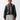 PINKO-Bomber Imbottito in Tessuto Spalmato Nero-TRYME Shop