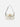PINKO-Borsa Mini in Pelle Crystal Bianco/Oro-TRYME Shop