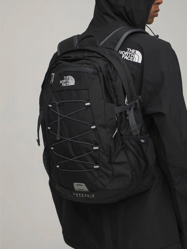 Rucksack mit Kordeln Klassisch Borealis Schwarz/Asphalt