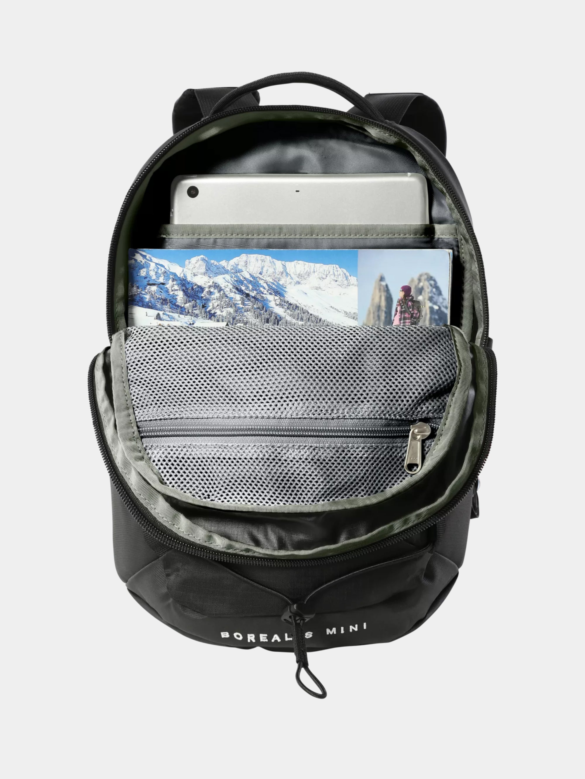 Borealis Mini-Rucksack mit Schnürsenkeln Schwarz