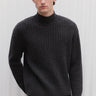 CLOSED-Maglione Collo Alto a Coste Carbone-TRYME Shop