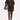 CLOSED-Abito Maxi Maglia in Cotone Marrone-TRYME Shop