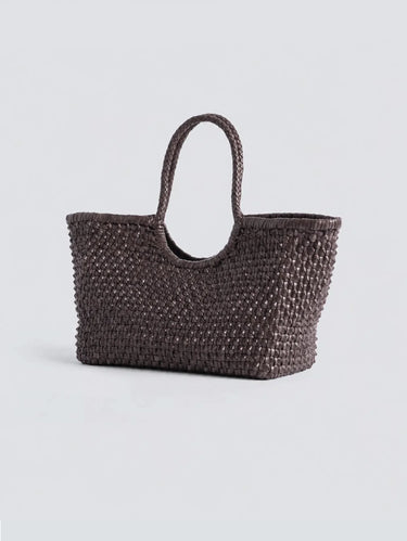 Borsa a Cestino Nantucket Cactus Marrone Scuro