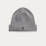 RALPH LAUREN-Cappello in Lana Grigio-TRYME Shop