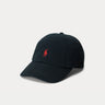 RALPH LAUREN-Cappello da Baseball in Cotone Nero-TRYME Shop