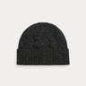 RALPH LAUREN-Cappello in Lana a Trecce Grigio-TRYME Shop