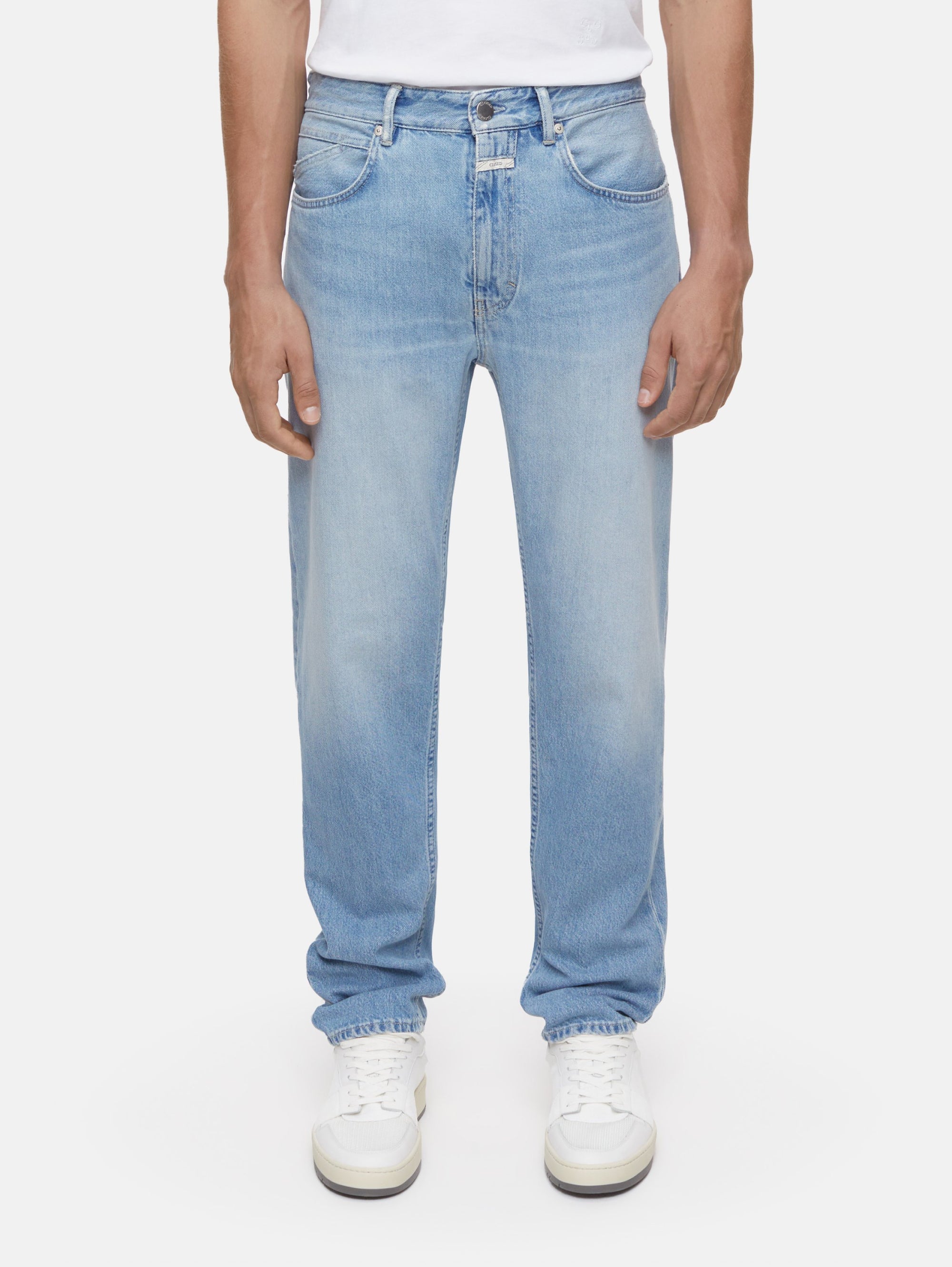 CLOSED-Jeans Regular Gamba Dritta Cooper True Celeste-TRYME Shop