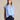 RALPH LAUREN-Camicia in Lino con Arricciature Blu-TRYME Shop