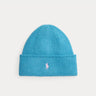 RALPH LAUREN-Cappello in Lana Merino Extrafine Blu-TRYME Shop