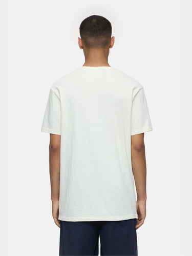 T-shirt met Vlammen Effect Ivoor