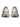 Sneakers da Trail Cloudvista 3 Nebbia/Perla