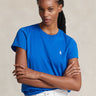 RALPH LAUREN-T-shirt Girocollo Blu Heritage-TRYME Shop