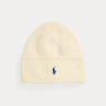 RALPH LAUREN-Cappello in Lana Merino Extrafine Crema-TRYME Shop