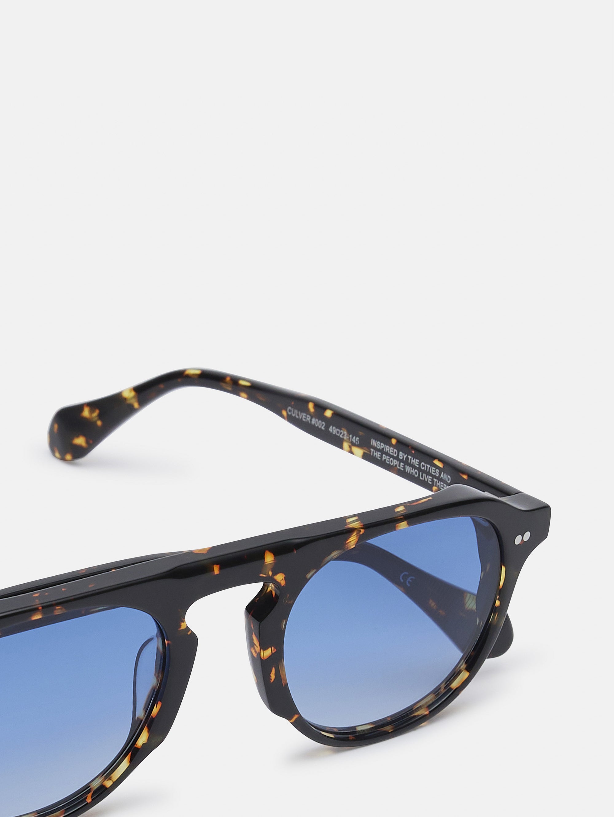 Braun/blaue Culver-Sonnenbrille