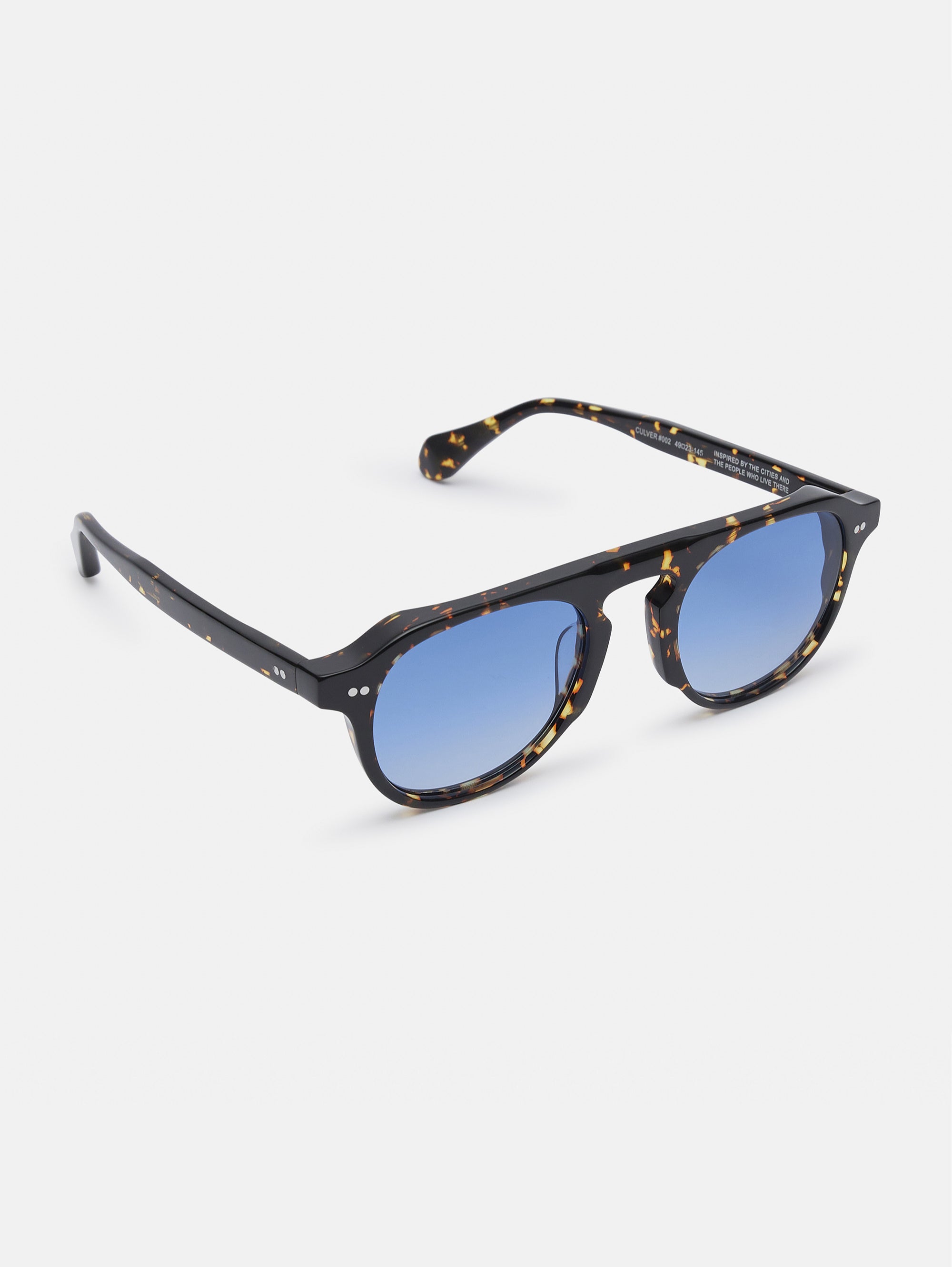 Brown/Blue Culver Sunglasses