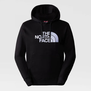 THE NORTH FACE-Felpa con Cappuccio e Logo Ricamato Nero-TRYME Shop