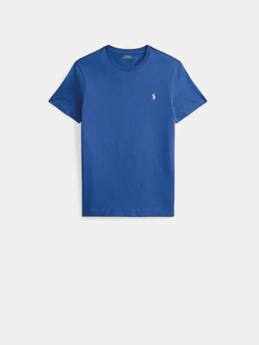T-Shirt Rundhalsausschnitt Custom Slim Fit Hellblau