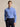 RALPH LAUREN-Camicia Fil-à-Fil in Cotone Traspirante Blu-TRYME Shop