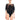 NORMA KAMALI-Body in Pizzo Damascato Reverse Nero-TRYME Shop