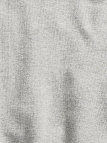 Rundhals-Sweatshirt aus Baumwollmischung in Grau