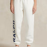 RALPH LAUREN-Pantaloni da Jogging con Scritto Ralph Lauren Bianco-TRYME Shop