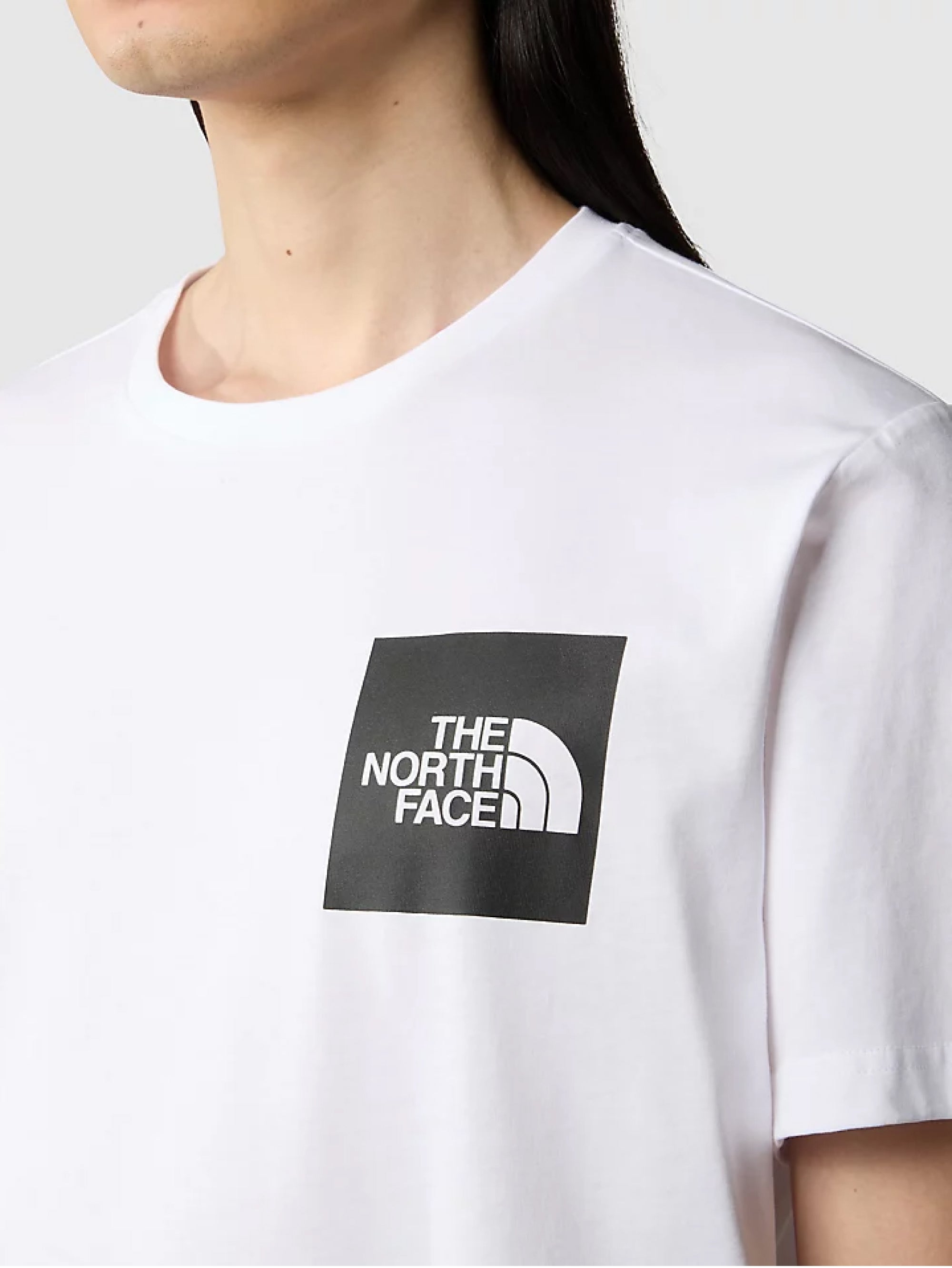 Kurzärmliges T-Shirt mit weißem Aufdruck