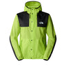 THE NORTH FACE-Giacca Moutain Color Block con Cappuccio Lime-TRYME Shop