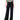 NORMA KAMALI-Pantaloni Ventre Piatto e Gamba Larga Nero-TRYME Shop