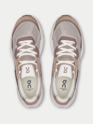 Baskets au look rétro Cloudnova Rift marron