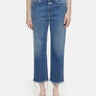 CLOSED-Jeans Slim con Orlo Sfrangiato Milo Blu-TRYME Shop