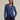 RALPH LAUREN-Cardigan a Trecce Blu Medio-TRYME Shop