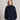 MAX MARA MM-Felpa con Zip e Cappuccio in Viscosa Blu-TRYME Shop