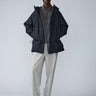 GOLDWIN-Parka Glade Imbottito in Nylon Multi Strato Nero-TRYME Shop
