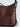 Geflochtene Hobo-Tasche aus Glendhu-Leder, Optical Weave, Braun