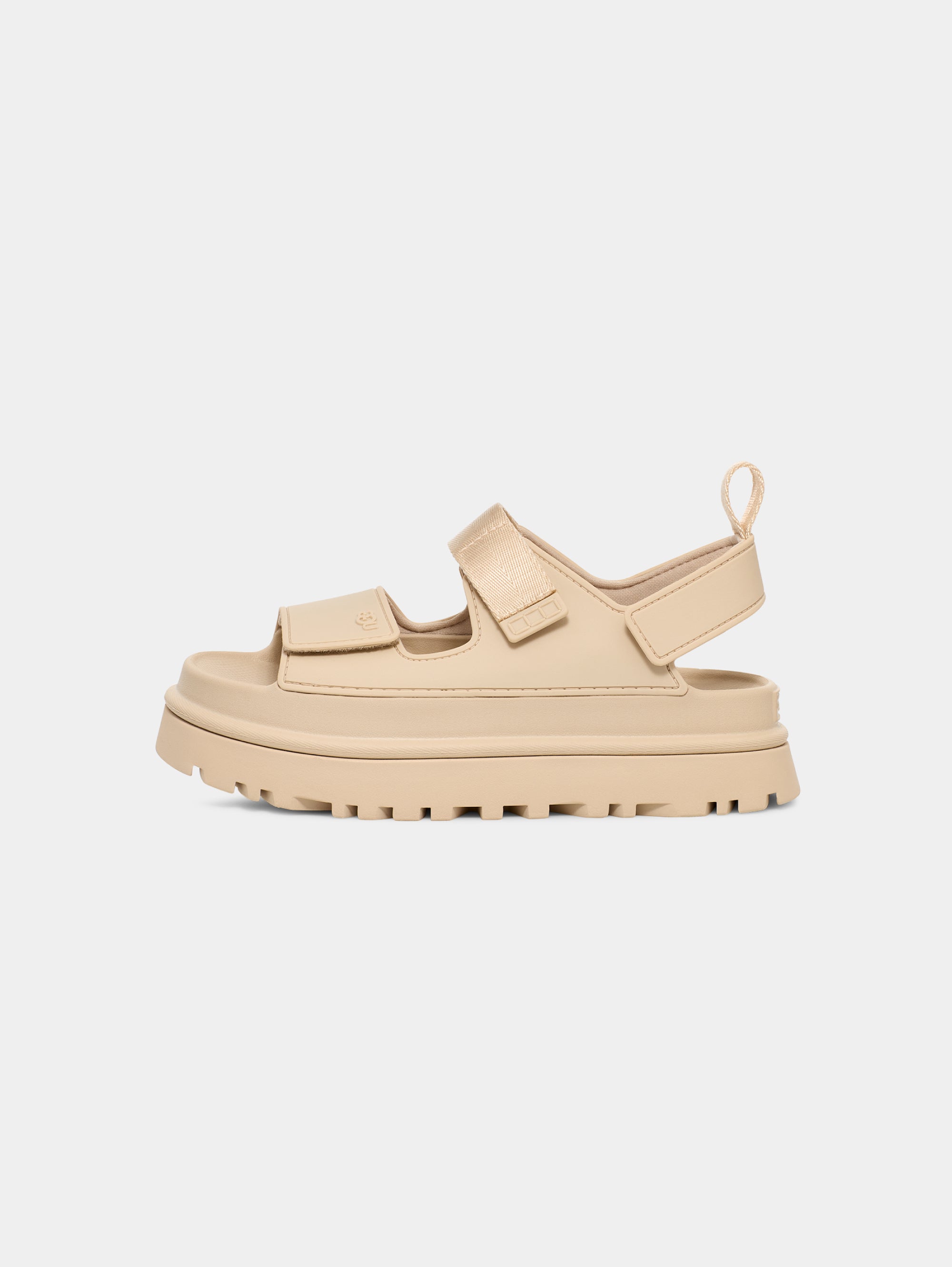 UGG-Sandali GoldenGlow in Materiale Riciclato Sabbia-TRYME Shop