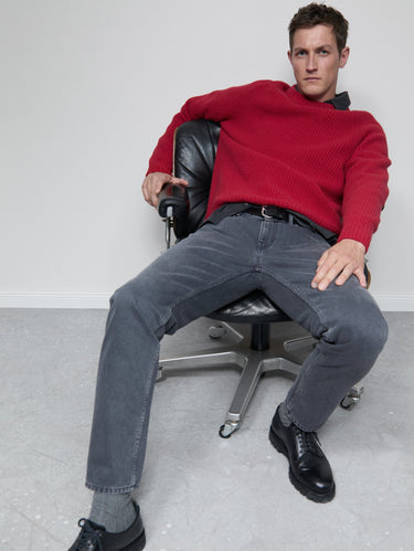 Jeans Regular Fit Cooper True Grigio