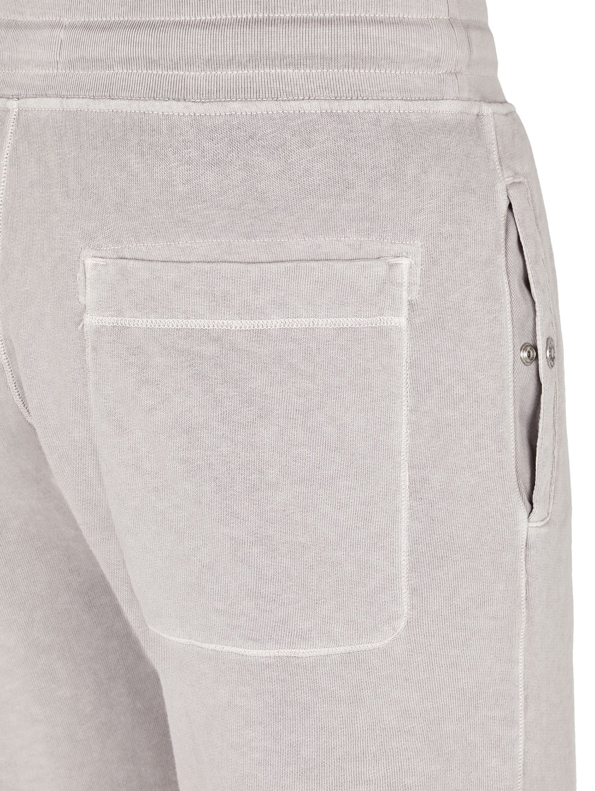 Bermuda Malfilé Garment Dyed Grey