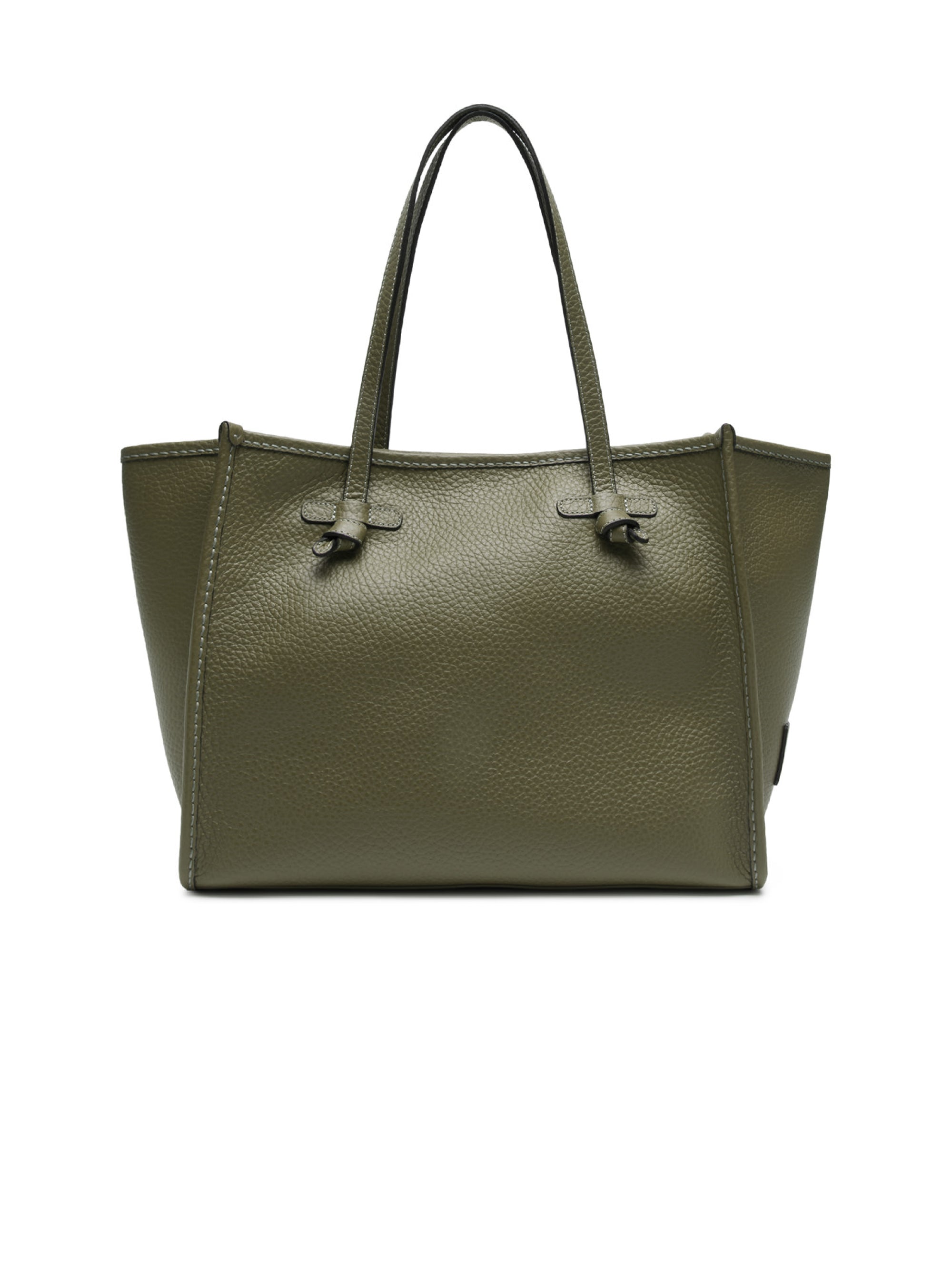 Marcella Green Leather Shoulder Bag