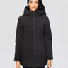 WOOLRICH-Parka in Tech Soft Shell Firth Down Nero-TRYME Shop