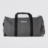 MC2 SAINT BARTH-Borsone da Viaggio Jetleg in Lana Motivo Spigato Grigio-TRYME Shop